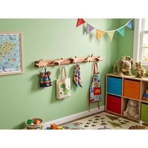 Solid Hardwood Dinosaur Rack